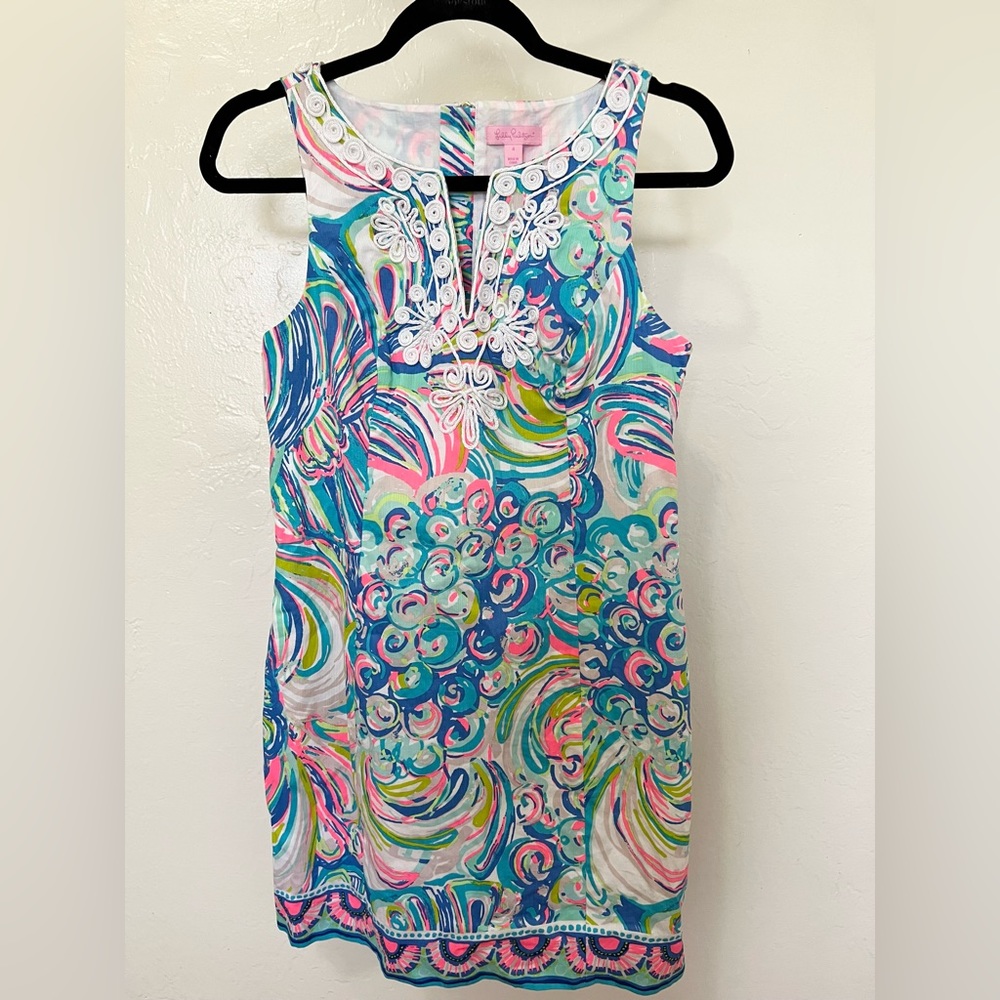 Lilly Pulitzer Gabby Shift Dress in Guilty Pleasure